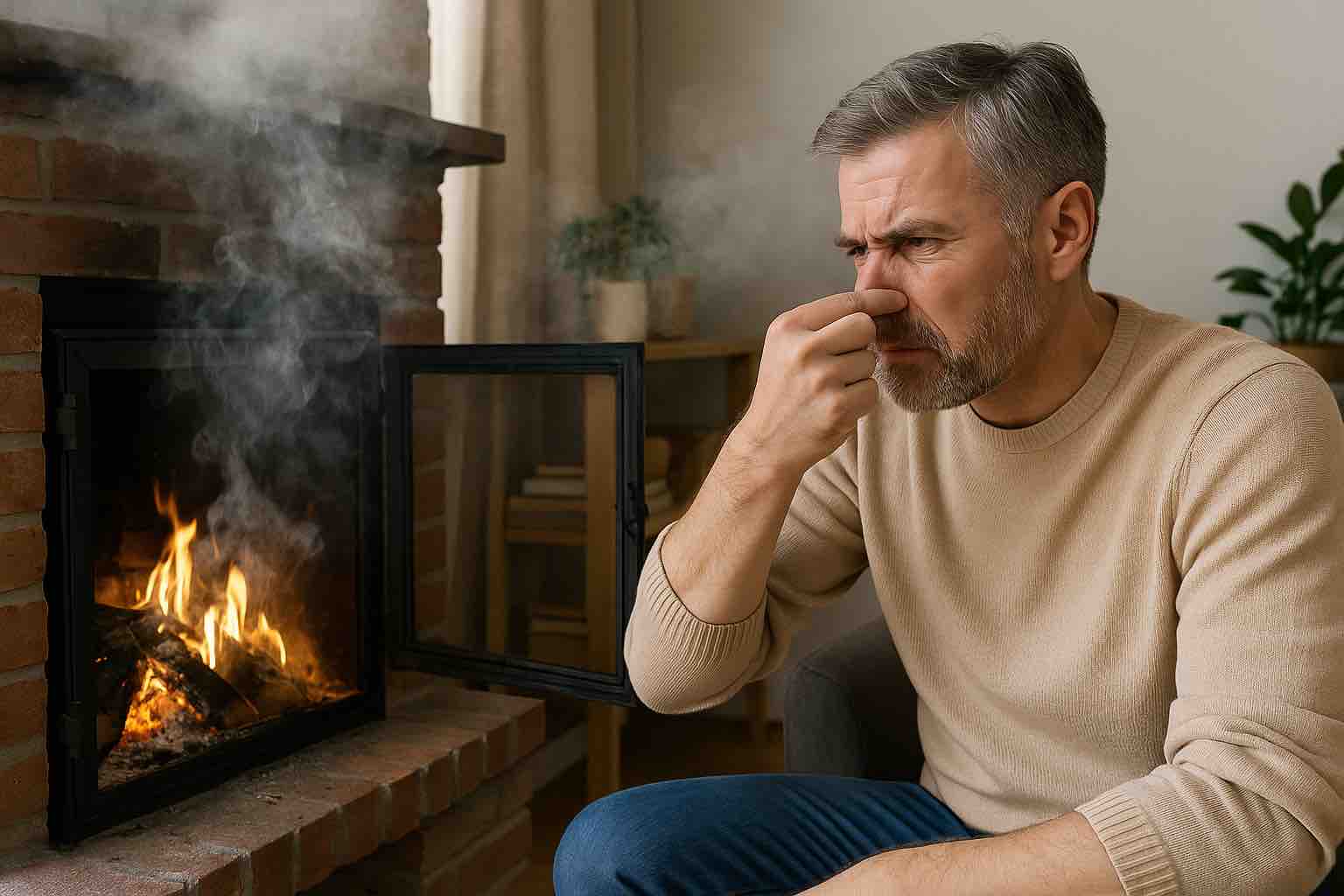 Kamingeruch im Haus! Was tun?