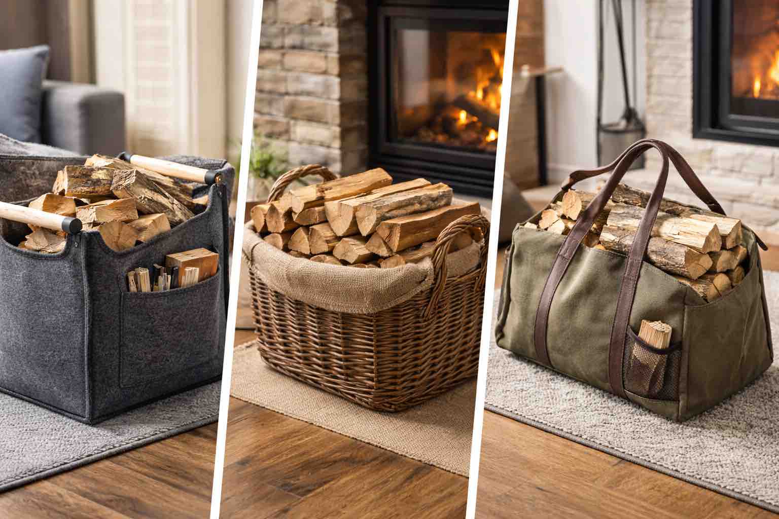 Kaminholzkorb – DIY Tipps & Produktempfehlungen